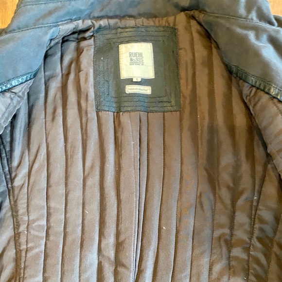RARE "Ruehl 925" Hand Painted Vintage Field Jacket - Picture 9 of 11